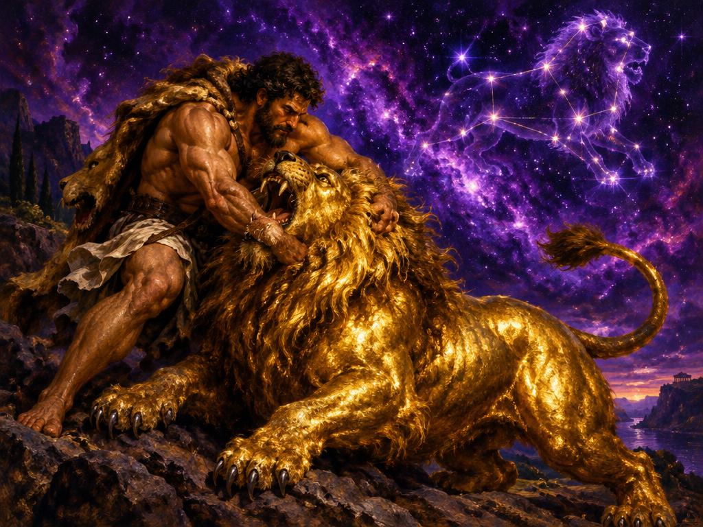 The Nemean Lion — the myth of Leo