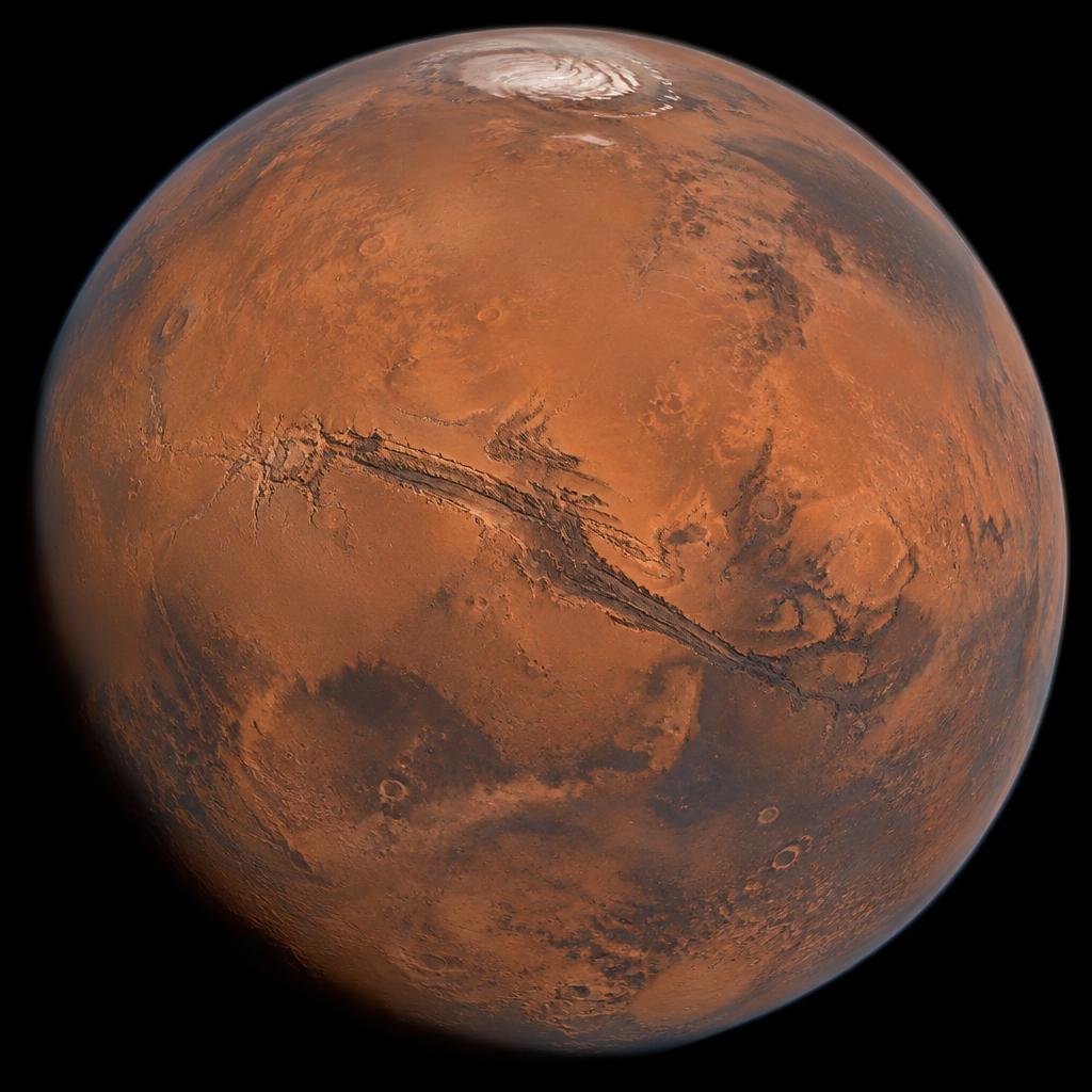 Mars seen up close