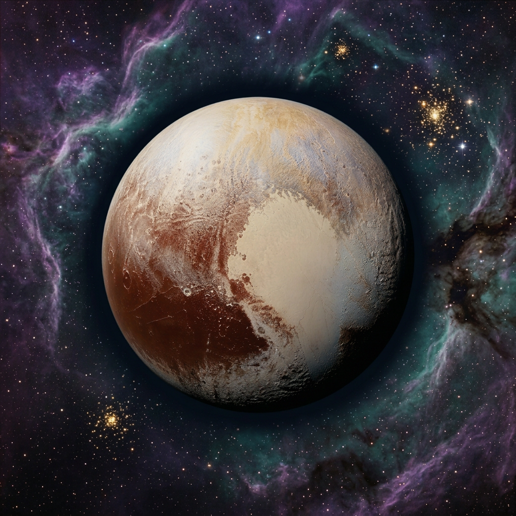 Pluto seen up close