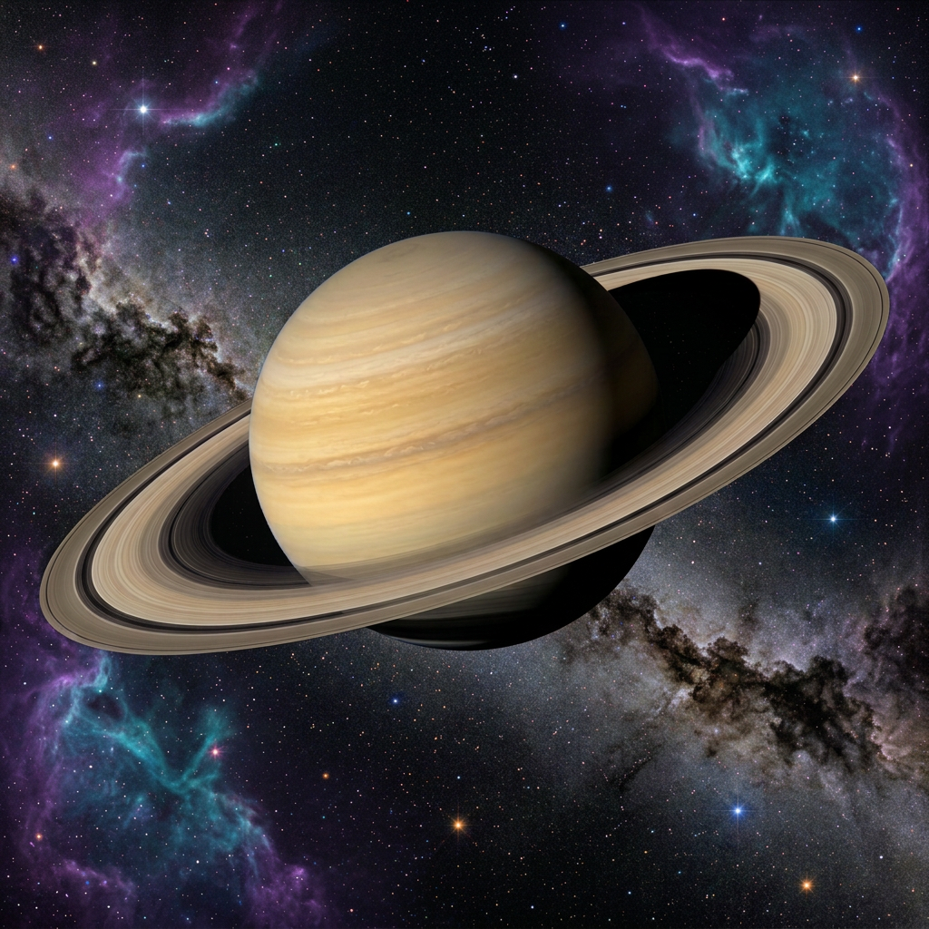 Saturn, ruler of Capricorn