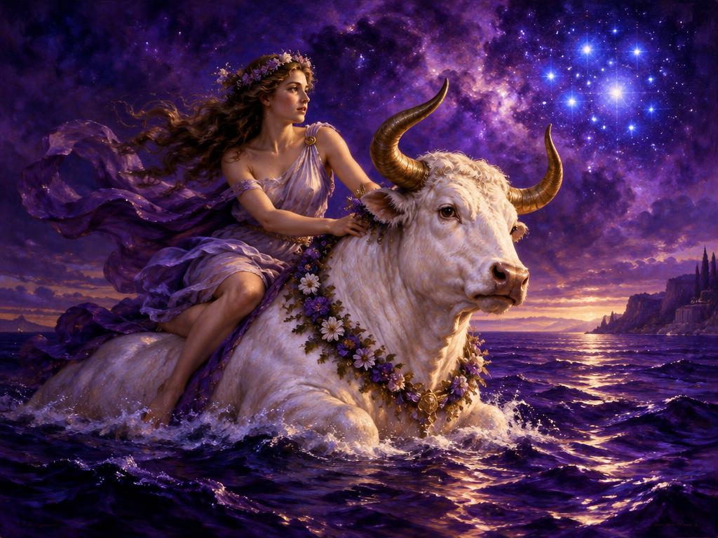 Zeus and the White Bull — the myth of Taurus