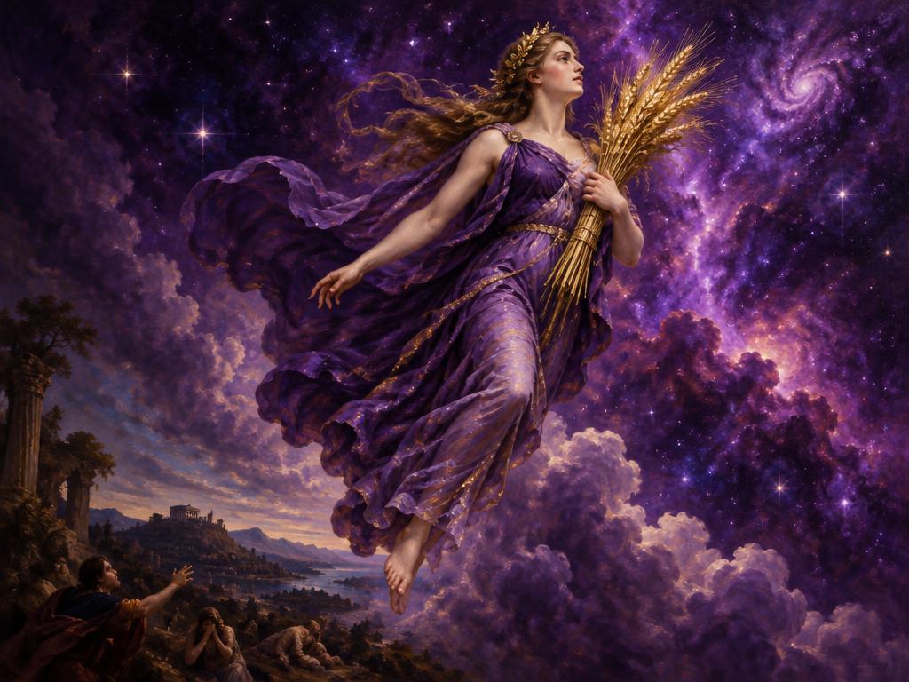 Astraea, the Last Immortal — the myth of Virgo